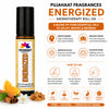 Pujahaat Energized Aromatherapy Roll-on | Blend of pure & natural Essential Oils | Uplifting and Energy | Crafted by Certified Aromatherapists 10ml/0.33 fl oz - Be Calm Roll-on