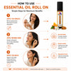 Pujahaat Energized Aromatherapy Roll-on | Blend of pure & natural Essential Oils | Uplifting and Energy | Crafted by Certified Aromatherapists 10ml/0.33 fl oz - Be Calm Roll-on