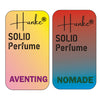 Hunke® Solid Perfume Combo | Alcohol-Free Solid Perfume for Men & Women | Long Lasting Natural Wax Fragrance | Travel Friendly Pocket Perfume | Handmade Luxury - Nomade, Aventing