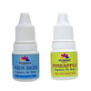 Pujahaat Premium Pineapple, Aqua Blue Fragrance Air drops Air freshener for room, bathroom, toilet, car, wardrobes -Pack of 2 (2 x 5ml)