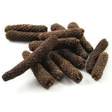 Gunvika Premium Whole Long Pepper | Pipal Badi | Pippali | Pipali | Peepali | Piper Longum | No Added Preservatives & Additives | Spices & Masala