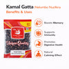 Kunjika Jadibooti Kamal Gatta | Nelumbo Nucifera Gaertn - Lotus Seeds Kamal Gatta - Kamalgatta Kamal Kakdi - 100 gm