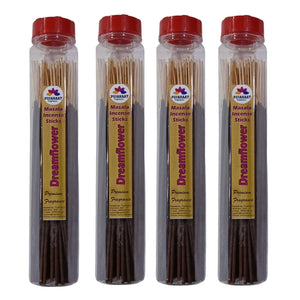 Pujahaat Premium Scented Incense Stick Masala Agarbatti | No Charcoal Incense Sticks, 100% Herbal Fragrance Agarbatti, 0% Sulphates - Dreamflower Fragrance