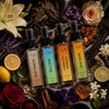 HUNKE EDP Inspired Perfume Set for Men & Women | Set of 4 Premium Long Lasting Fragrances | 8 ml Each | Travel Size Mini Perfume Gift Set | Eau de Parfum Collection - Oud Taboo, Blu One, Tobacco Vanilla, Oud Noir