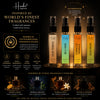 HUNKE EDP Inspired Perfume Set for Men & Women | Set of 4 Premium Long Lasting Fragrances | 8 ml Each | Travel Size Mini Perfume Gift Set | Eau de Parfum Collection - Oud Taboo, Blu One, Tobacco Vanilla, Oud Noir