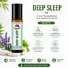 Pujahaat Deep Sleep Aromatherapy Roll-on | Blend of pure & natural Essential Oils | Targeted Sleep Aid for Restful Nights | Reduces Insomnia, Snoring & Restless Sleep | Crafted by Certified Aromatherapists 10ml/0.33 fl oz - Deep Sleep Roll-on