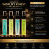 HUNKE EDP Inspired Perfume Set for Men & Women | Set of 4 Premium Long Lasting Fragrances | 8 ml Each | Travel Size Mini Perfume Gift Set | Eau de Parfum Collection - Divine, Ittar Phool, Rajnigandha, Valley Lily