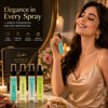 HUNKE EDP Inspired Perfume Set for Men & Women | Set of 4 Premium Long Lasting Fragrances | 8 ml Each | Travel Size Mini Perfume Gift Set | Eau de Parfum Collection - Divine, Ittar Phool, Rajnigandha, Valley Lily