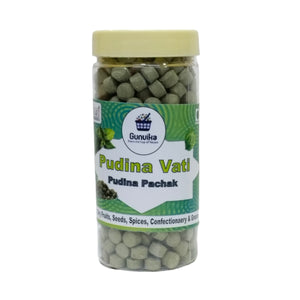 Gunvika Pudina Vati | Pudina Pachak | Pudina Goli | Pudina Tablet Khatti Mint Digestive Tasty Healthy Churan - 200 gm