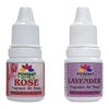 Pujahaat Premium Rose, Lavender Fragrance Air drops Air freshener for room, bathroom, toilet, car, wardrobes -Pack of 2 (2 x 5ml)