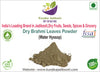Kunjika Jadibooti Brahmi Powder / Bacopa Monnieri /  Bramini / Brahmi / Bhrami / Bharmi Powder - 100 gm