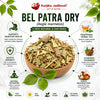 Kunjika Jadibooti Bel Patta Dry - Bel Patra - Bilva Bel Leaf - Aegle Marmelos - Bael Patra - 100 gm