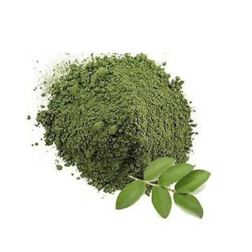 Kunjika Jadibooti Bael Patra (Aegle marmelos) Powder | Bael Patra Powder | Cold Processd Bel patra leaf powder | Bilva patra leaves powder - 100 gm