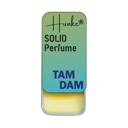 Hunke® Solid Perfume | Alcohol-Free Solid Perfume for Men & Women | Long Lasting Natural Wax Fragrance | Travel Friendly Pocket Perfume | Handmade Luxury - Tam Dam