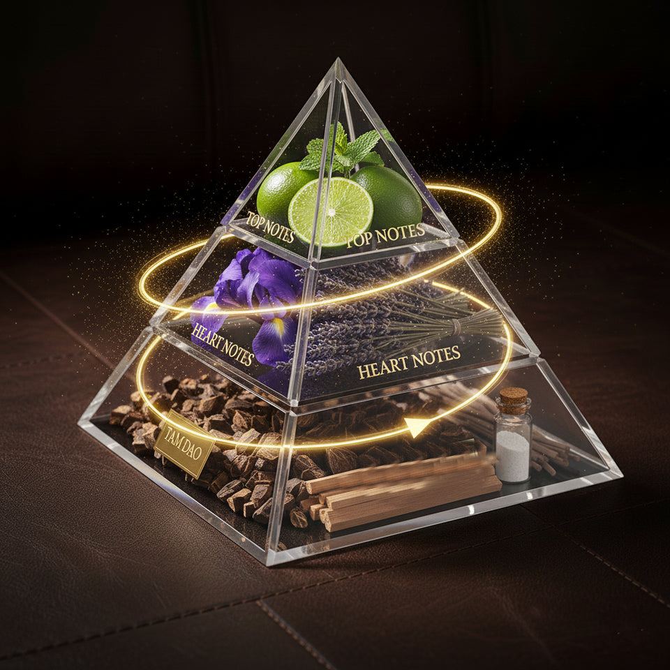 Hunke® Solid Perfume Combo | Alcohol-Free Solid Perfume for Men & Women | Long Lasting Natural Wax Fragrance | Travel Friendly Pocket Perfume | Handmade Luxury - Million, Tam Dam