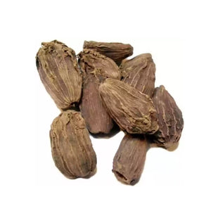 Gunvika Premium Black Cardamom/Badi Elaichi Sabut/Moti Kali Elaichi Whole