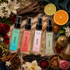 HUNKE EDP Inspired Perfume Set for Men & Women | Set of 4 Premium Long Lasting Fragrances | 8 ml Each | Travel Size Mini Perfume Gift Set | Eau de Parfum Collection - Divine, Red Desire, Icon, Opium