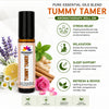 Pujahaat Tummy Tamer Aromatherapy Roll-on | Blend of pure & natural Essential Oils |  for Mind & Body | Crafted by Certified Aromatherapists 10ml/0.33 fl oz - Tummy Tamer Roll-on
