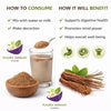 Kunjika Jadibooti Bargad Ki Dadhi - Bar Ki Dari - Badh Ki Dadhi - Banyan Aerial Roots - Pure & Natural | Jadi Booti Powder - 100 gm