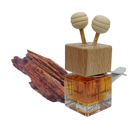 Hunke® Long Lasting Car Perfume | AC Vent Clip Car Air Freshener | Premium Fragrance | Odour Eliminator | With Reed Sticks| Easy to Fix |Car interior - Last up to 45 days - Oud