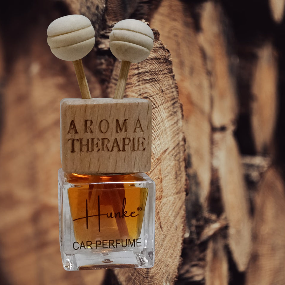 Hunke® Long Lasting Car Perfume | AC Vent Clip Car Air Freshener | Premium Fragrance | Odour Eliminator | With Reed Sticks| Easy to Fix |Car interior - Last up to 45 days - Oud