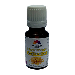 Pujahaat Frankincense Oil - Pure and Undiluted Frankincense Essential Oil for Skin Tightening, Fine Lines, and Aromatherapy Benefits - Ideal for face - Vegan & Cruelty free - 15 ml