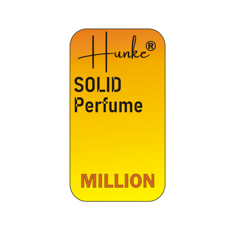 Hunke® Solid Perfume | Alcohol-Free Solid Perfume for Men & Women | Long Lasting Natural Wax Fragrance | Travel Friendly Pocket Perfume | Handmade Luxury - Million