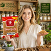 Kunjika Jadibooti Palash Beej Powder - Palash Seeds - Tesu Beej - Bilas Papda - Butea Monosperma Powder - 100 gm