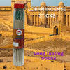Pujahaat Loban Flora Thick Premium Natural Masala Incense Sticks Natural Loban Flora Agarbatti Nagchampa 100% Natural Fragrances - 100 Gms