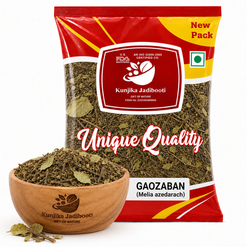 Kunjika Jadibooti Gaojaban / Gojivha / Doddapatre / Gaozaban / Gauzaban - 100 gm