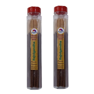 Pujahaat Premium Scented Incense Stick Masala Agarbatti | No Charcoal Incense Sticks, 100% Herbal Fragrance Agarbatti, 0% Sulphates - Rajnigandha Fragrance