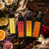 HUNKE EDP Inspired Perfume Set for Men & Women | Set of 4 Premium Long Lasting Fragrances | 8 ml Each | Travel Size Mini Perfume Gift Set | Eau de Parfum Collection - Oud al Grhm, Oud Twist, White Oud, Oud Envy