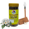 Pujahaat Nagchampa Premium Scented Incense Stick | Dry Dhoop Stick | No Charcoal, Bambooless | Dhoop Batti 4 inches with free Holder - Nagchampa Fragrance