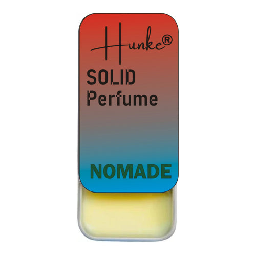 Hunke® Solid Perfume | Alcohol-Free Solid Perfume for Men & Women | Long Lasting Natural Wax Fragrance | Travel Friendly Pocket Perfume | Handmade Luxury - Nomade