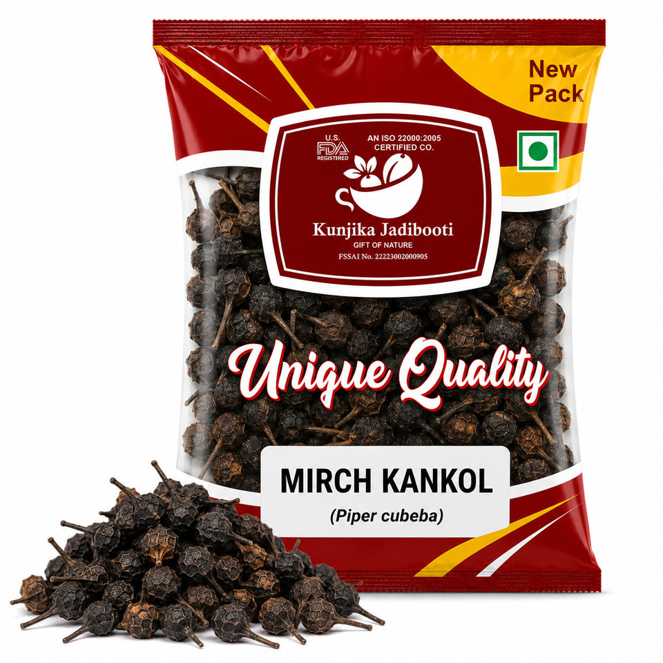 Kunjika Jadibooti Kankol Mirch |Mirch Kankol - 100 gm