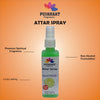 Pujahaat Raatrani Attar Spray | 100ml Night Queen Alcohol-Free Air Freshener | Room, Fabric & Car Mist