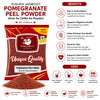 Kunjika Jadibooti Anar Chilka Powder - Pomegranate Peel - Punica Granatum - Dadam Chilka - Maadulam - Anaar - Dadima Powder - 100 gm