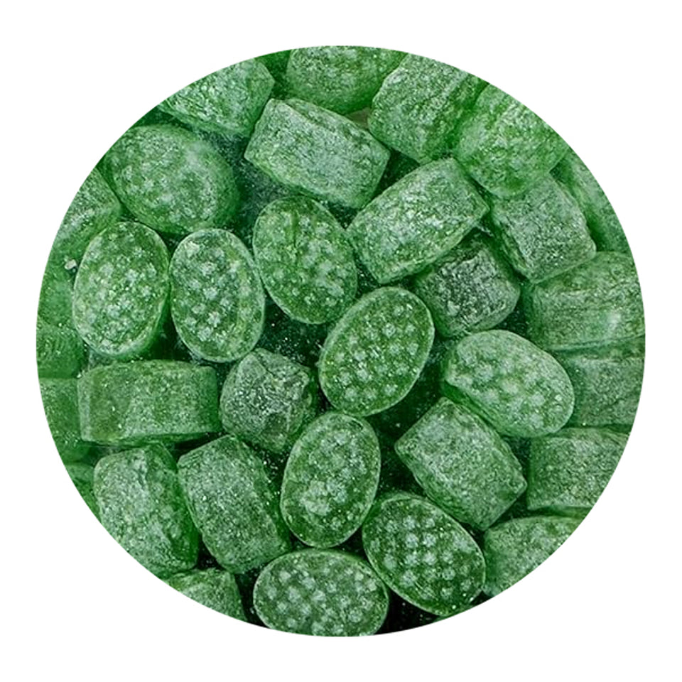 Gunvika Green Apple Candy Toffee Candy | Flavored Sugar Candy | Sweet Candy Pack for Kids | Sugar Boiled Candy - 200 gm