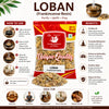 Kunjika Jadibooti Loban | Sambrani | Benzoin Dhoop dhuna for Hawan or puja - 100 gm