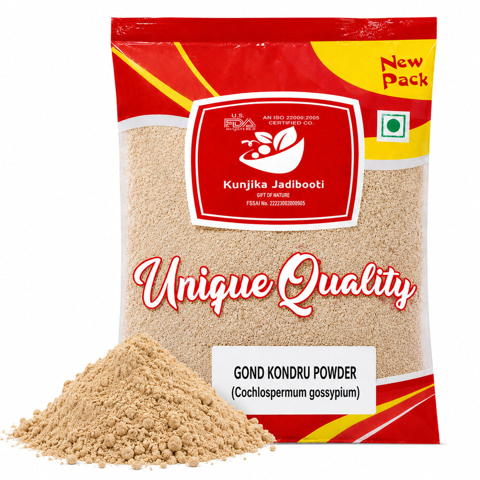 Kunjika Jadibooti Gond Kondru Powder - Shallaki Gum - Boswellia Serrata Gum Powder - 100 gm