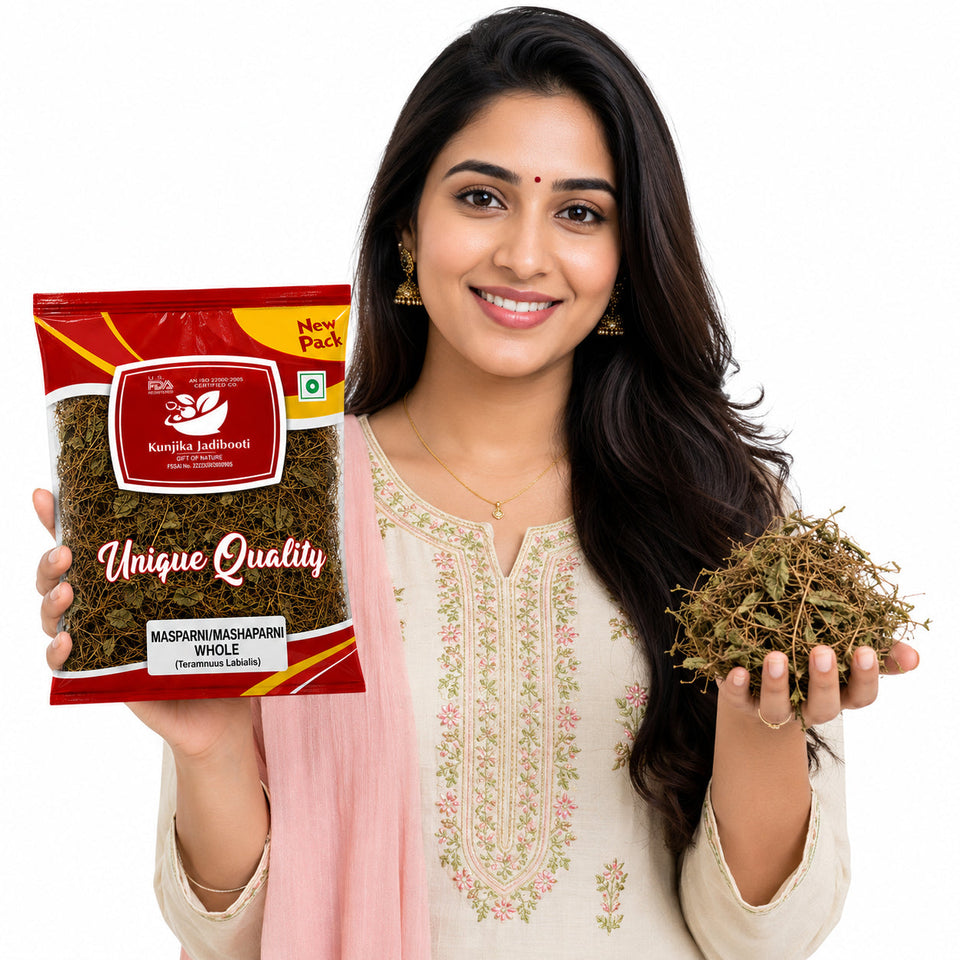Kunjika Jadibooti  Masparni Leaves - Mashaparni leaves - Teramnus Labialis - 100 gm
