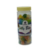 Gunvika Mixed Fruits Jelly Bites Sugar Coated Candy Mix fruits Jelly Candy Sweet Sour - 200 gm