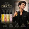 HUNKE EDP Inspired Perfume Set for Men & Women | Set of 4 Premium Long Lasting Fragrances | 8 ml Each | Travel Size Mini Perfume Gift Set | Eau de Parfum Collection - Million, Tam Dam, Gentle, Five