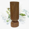 Kunjika Jadibooti Vijaysar Wood Glass 90 ml | Ayurvedic Pterocarpus Marsupium Herbal Tumbler | Vijaysar Ki Lakdi Ka Bija Glass for Sugar Care