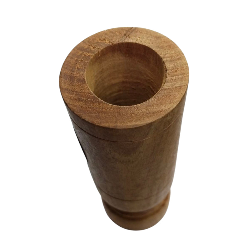 Kunjika Jadibooti Vijaysar Wood Glass 90 ml | Ayurvedic Pterocarpus Marsupium Herbal Tumbler | Vijaysar Ki Lakdi Ka Bija Glass for Sugar Care