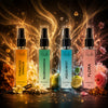 HUNKE EDP Inspired Perfume Set for Men & Women | Set of 4 Premium Long Lasting Fragrances | 8 ml Each | Travel Size Mini Perfume Gift Set | Eau de Parfum Collection - Tobaco Vanilla, Rajnigandha, Aqua Mist, Flora