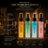 HUNKE EDP Inspired Perfume Set for Men & Women | Set of 4 Premium Long Lasting Fragrances | 8 ml Each | Travel Size Mini Perfume Gift Set | Eau de Parfum Collection - Tobaco Vanilla, Rajnigandha, Aqua Mist, Flora