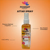 Vrindavan Premium Attar Spray by Pujahaat | 100 ml Non Alcoholic Spray | Religious Mist | Air Freshener, Room Mist, Fabric & Linen Spray | Perfect for Prayers Rooms, Living Room, sofas, curtains, car