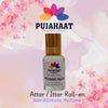 Pujahaat Premium Alcohol-Free Attar | Ittar 6ml, Long-Lasting Travel Size Roll-On, Best Floral Attar Fragrance Oil - Madhumati