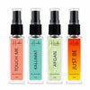 HUNKE EDP Inspired Perfume Set for Men & Women | Set of 4 Premium Long Lasting Fragrances | 8 ml Each | Travel Size Mini Perfume Gift Set | Eau de Parfum Collection - Touch me, Kallimat, Afgan, Just Be